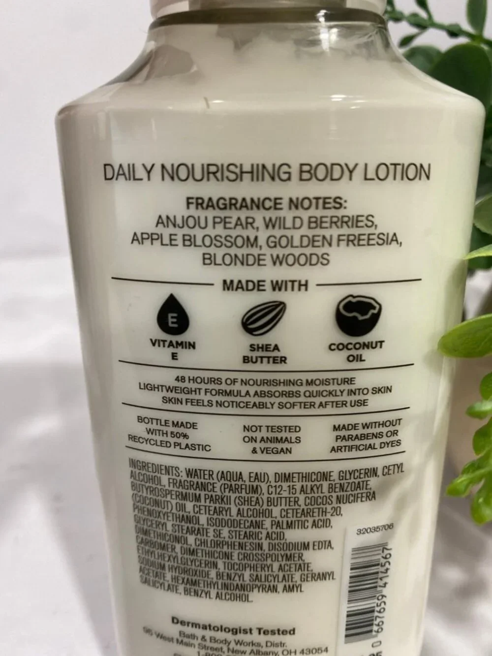 “Pearberry ” Bath & Body Works NEW 3-Pc Full Size Set